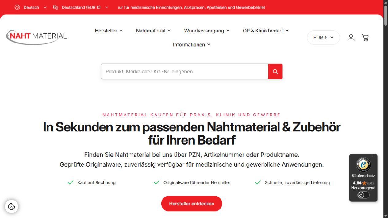 Onlineshop naht-material.de